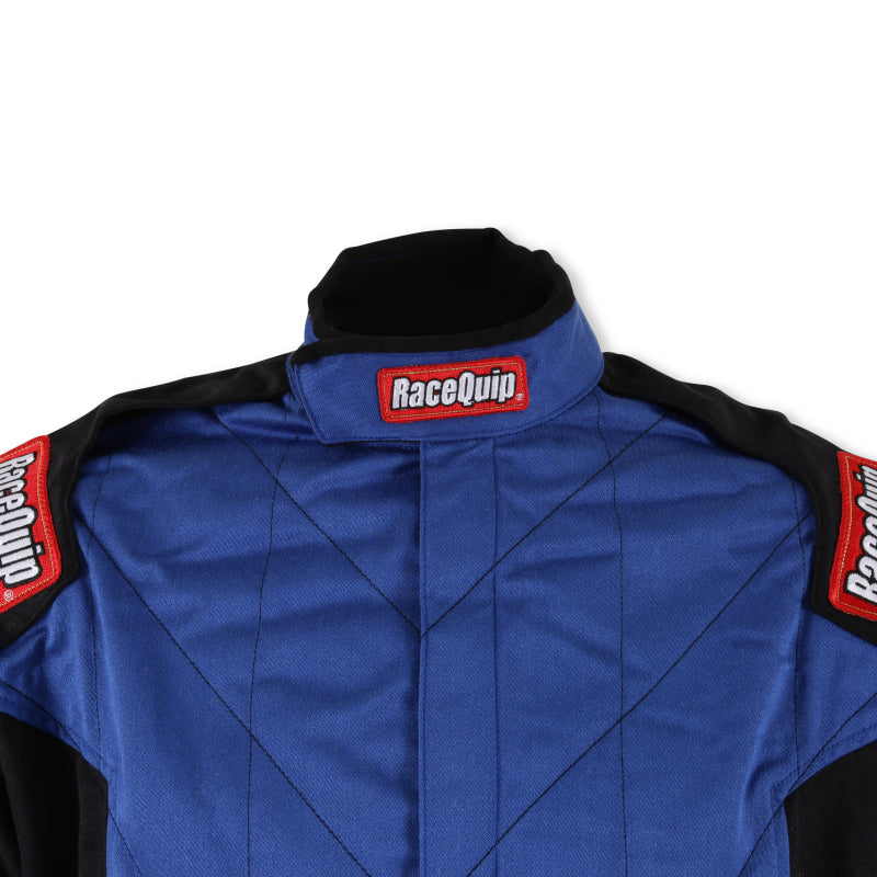 RaceQuip Blue Chevron-5 Jacket SFI-5 - Medium