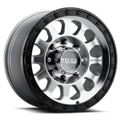 Method MR315 17x8.5 0mm Offset 8x170 130.81mm CB Machined Wheel - Gloss Black Lip