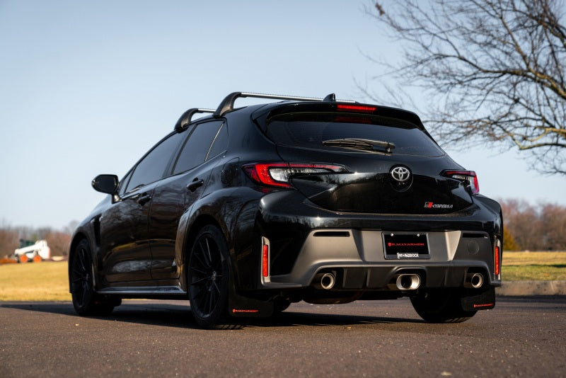 Rally Armor 23-26 Toyota GR Corolla Red UR Mud Flap w/Black Logo