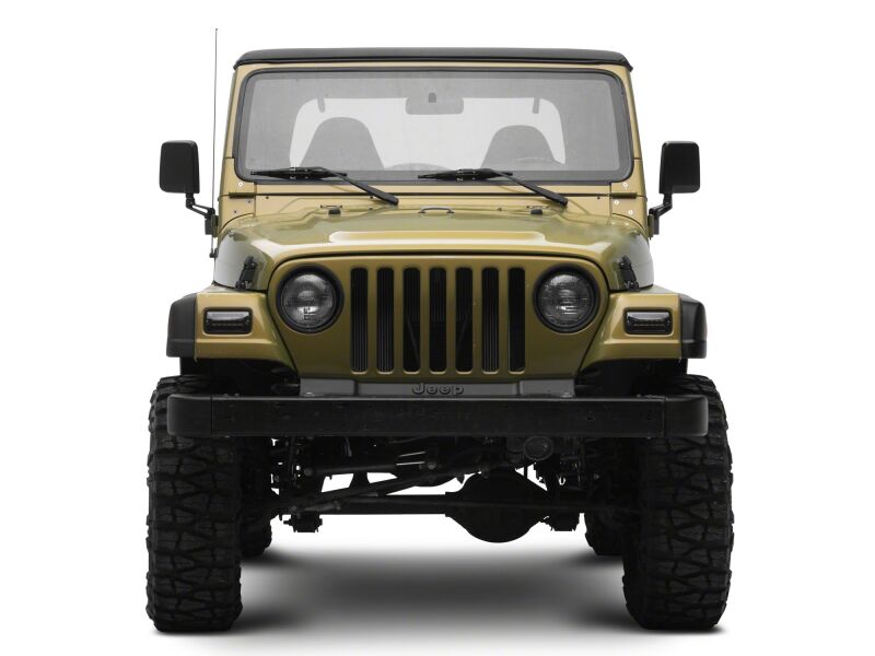 Raxiom 97-06 Jeep Wrangler TJ Axial Series LED Sequential Cornering Lights- Smoked