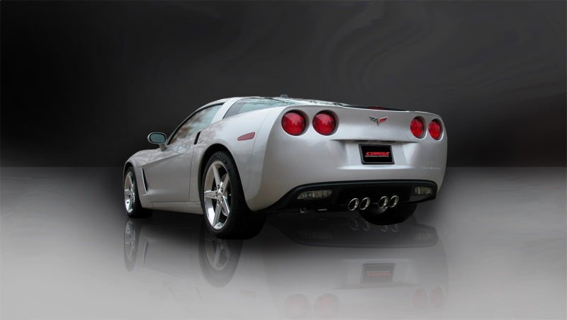 Corsa 09-13 Chevrolet Corvette C6 6.2L V8 LS3 (Manual) 2.5in Sport Cat-Back Exhaust