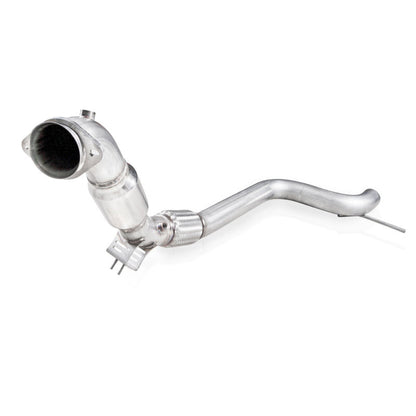 Stainless Works 2015-16 Mustang Downpipe 3in High-Flow Cats Performance Connection