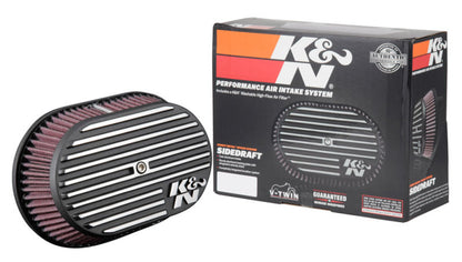 K&N Street Metal Intake System 2017 Harley-Davidson Shaker Black H/D Touring Models