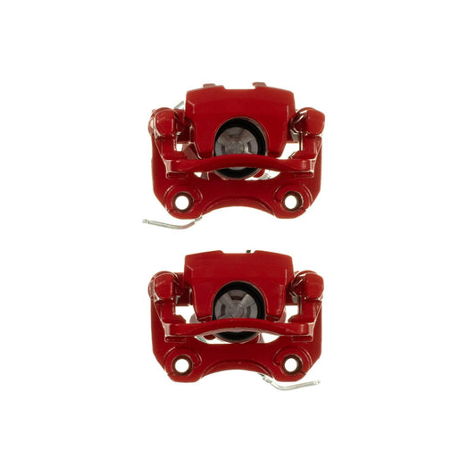 Power Stop 20-26 Toyota Corolla Rear Red Caliper w/Bracket (Pair)