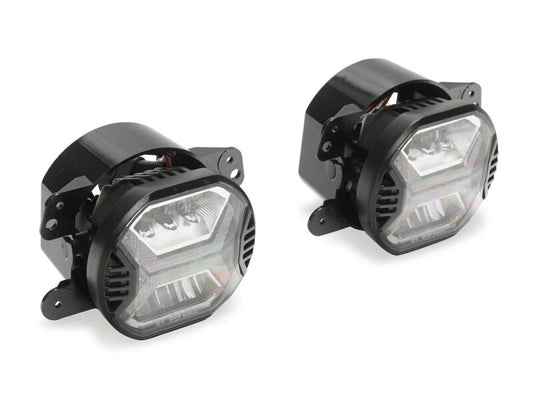 Raxiom 07-18 Jeep Wrangler JK Axial Series Vision LED Fog Lights