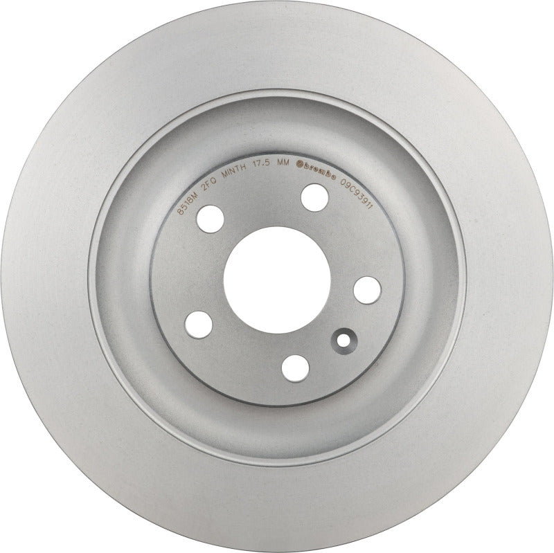 Brembo 15-18 Porsche Macan Front Grooved UV Coated Rotor