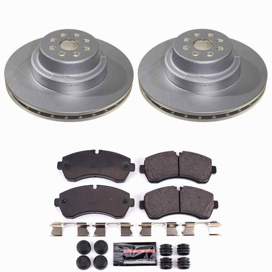 Power Stop 06-11 Workhorse W42 Front Z23 Coated Brake Kit