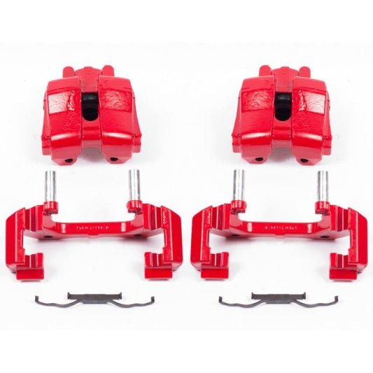 Power Stop 09-12 Ford Escape Front Red Calipers w/Brackets - Pair