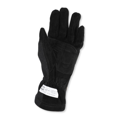 RaceQuip Black 2-Layer SFI-5 Glove - Large