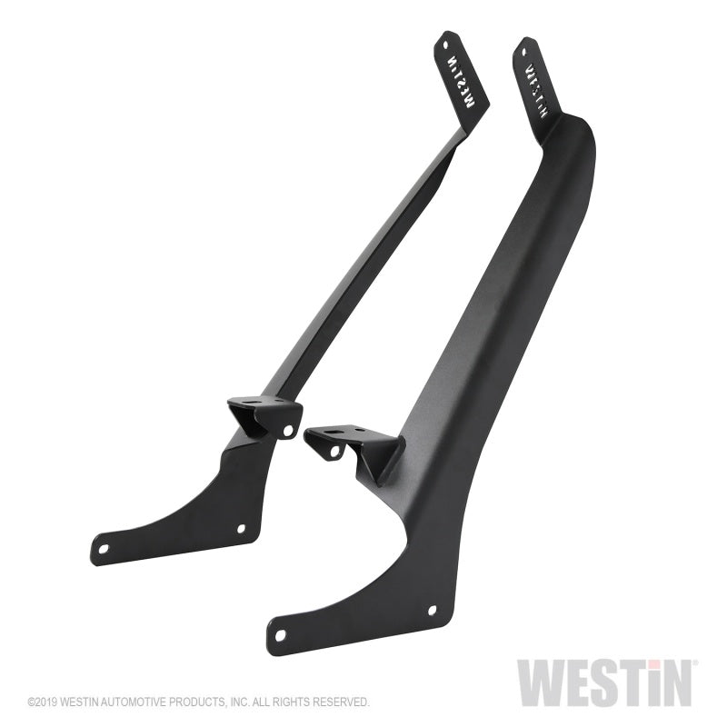 Westin 18-19 Jeep Wrangler Pillar LED Light Mount - Textured Black