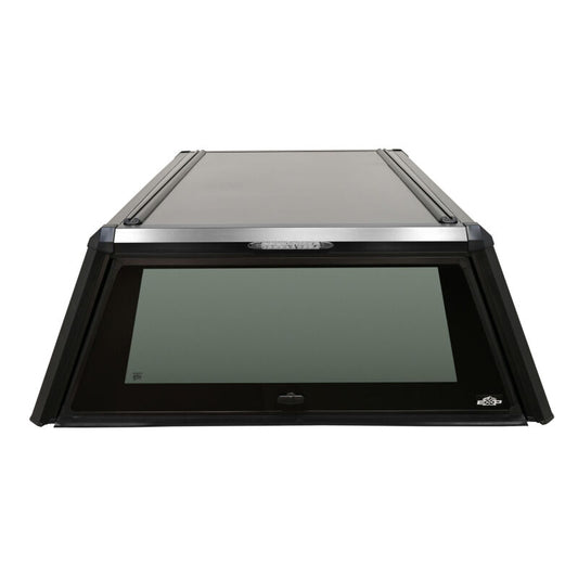 Westin EXP Truck Cap w/Sld Glass COMPLETE KIT Box AS+BS (23-25 Ford F-250/350 CC 6.8ft Bed) - Black