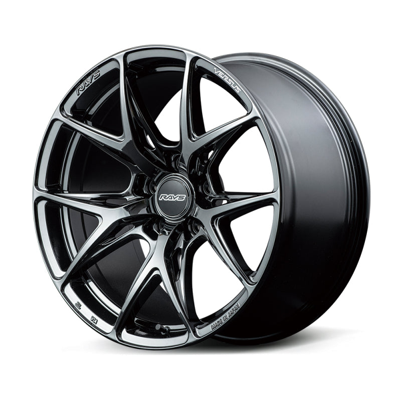 Versus VV21S 20X8.5 +45 5x108 Jet Black