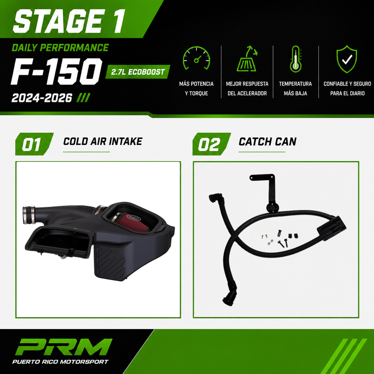 Stage 1 Power Package F-150 2.7L (2024-2026)
