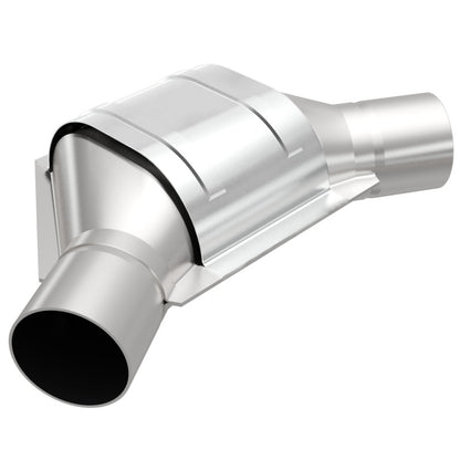 MagnaFlow Universal Catalytic Converter 2.50inch Angled Inlet/Outlet