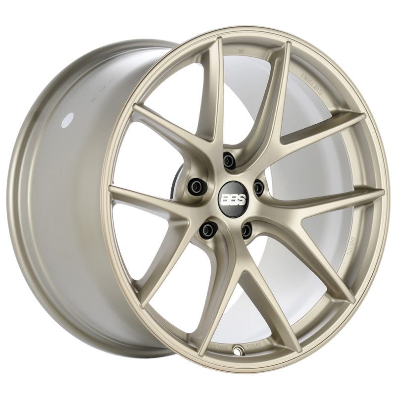 BBS Unlimited CI-R 21x10 ET59 (Face 2) Satin White-Gold Wheel