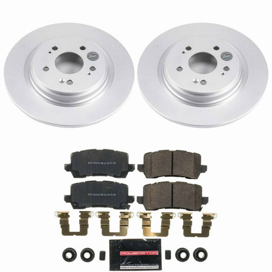 Power Stop 21-25 Honda Odyssey Rear Z23 Coated Brake Kit