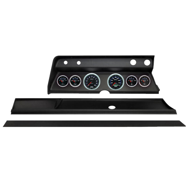 Autometer Cobalt Direct Fit Dash Kit 1966 Chevy Chevelle (2 x 3-3/8in. / 4 x 2-1/16in.)