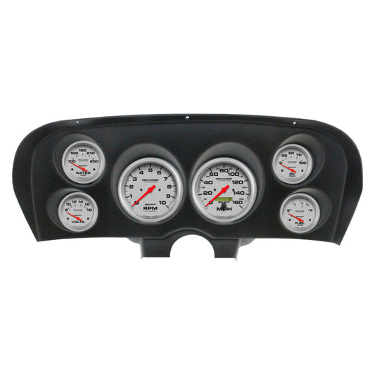 Autometer Ultra-Lite Direct Fit Dash Kit 69-70 Ford Mustang (2 x 5in. / 4 x 2-5/8in.)