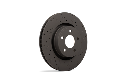 Hawk Talon 2007 Nissan Altima Drilled and Slotted Front Brake Rotor Set