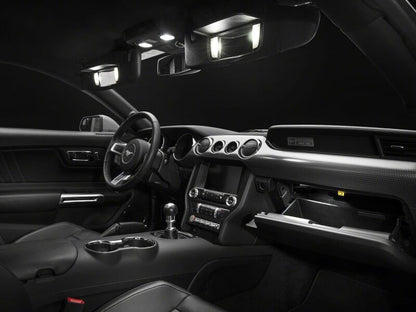 Raxiom15-23 Ford Mustang Axial Series Stage 2 Interior LED Lighting Kit- Cool White