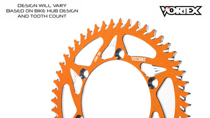 Vortex Racing 41 Tooth 520 Rear Sprocket - Orange
