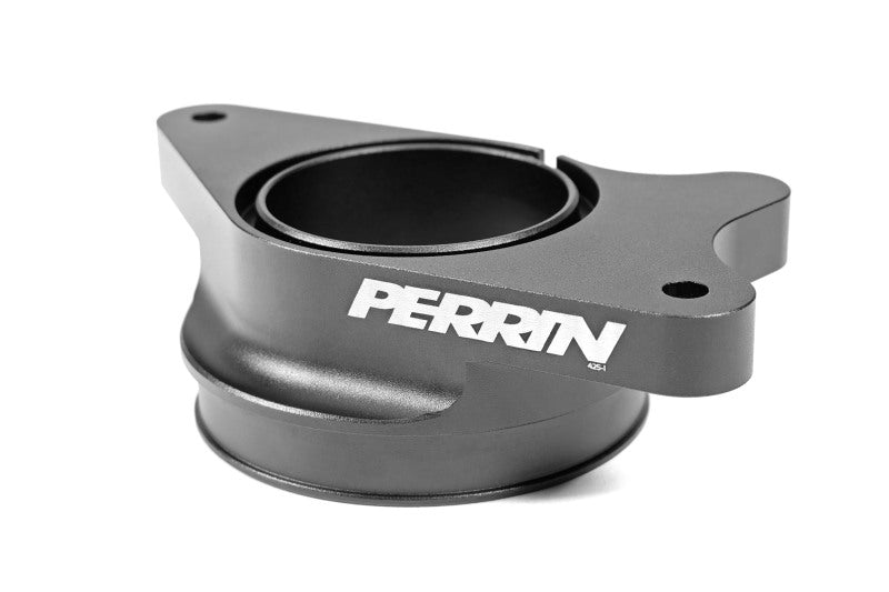PERRIN 22-26 Subaru WRX / 20-25 LGT & OBXT Turbo Inlet Hose w/Turbo Adapter Flange (Long) - Black