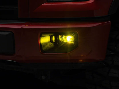Raxiom 15-20 Ford F-150 Dual Function LED Fog Lights- White/Yellow