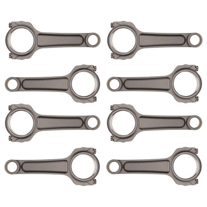 Manley Chevy Big Block 6.535in Length 4340 Pro Series I-Beam Connecting Rods w/L-19 Bolts - 8
