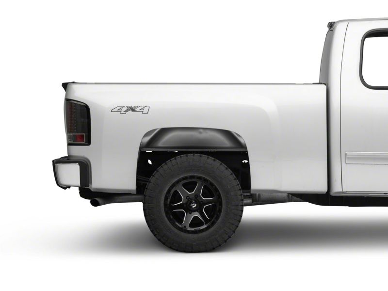 Raxiom 07-13 Chevrolet Silverado 1500 LED Tail Lights- Black Housing (Clear Lens)