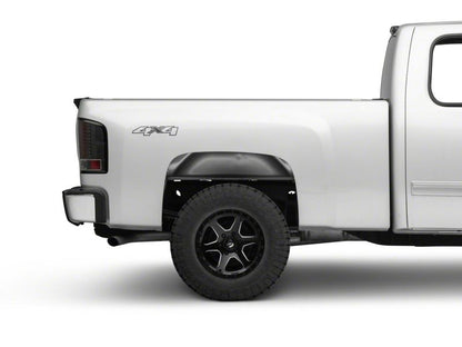 Raxiom 07-13 Chevrolet Silverado 1500 LED Tail Lights- Black Housing (Clear Lens)