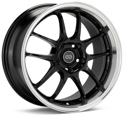 Enkei PF01 17x9 5x114.3 35mm Offset 75mm Hub Bore - White Machined