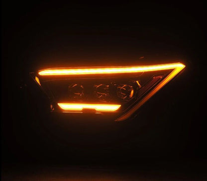 AlphaRex 2024 Toyota Tacoma NOVA-Series Projector Headlights (Pair) - Alpha-Black w/Activation Light