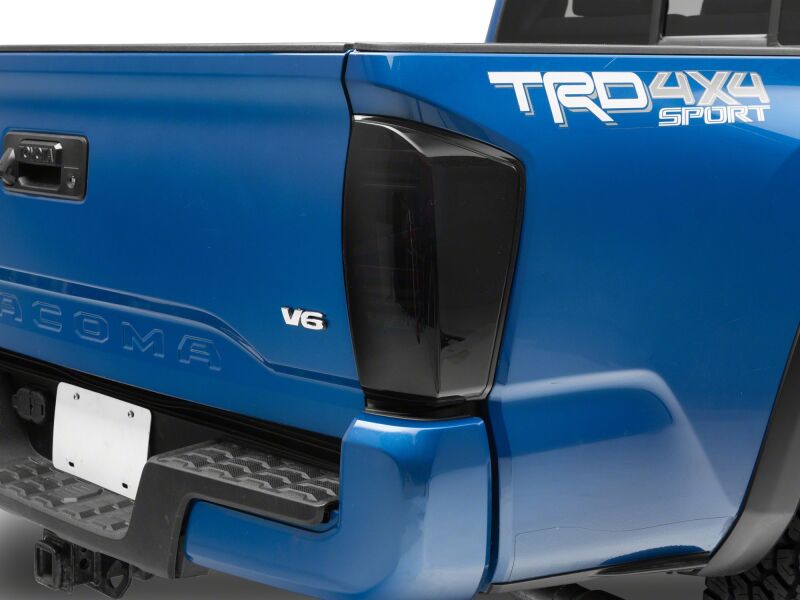 Raxiom 16-23 Toyota Tacoma ST LED Tail Lights- Black Housing- Smoked Lens