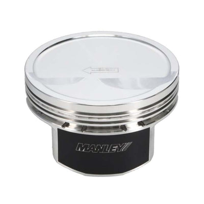 Manley Chevy LS Series 4.001in Bore 1.115in CH -10cc Platinum Series Pistons - Set of 8