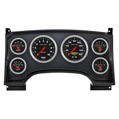 Autometer Sport-Comp Direct Fit Dash Kit 94-97 Chevy S10 Truck (2 x 3-3/8in. / 4 x 2-1/16in.)