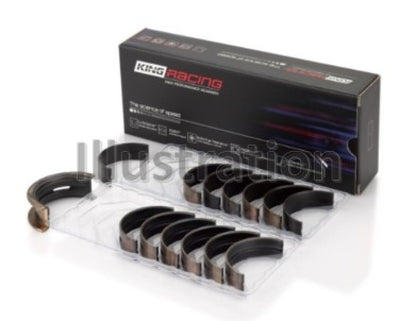 King Engine Bearings BMW M20/M50 2.0L/2.5L/2.7L (Size 0.25) Performance Main Bearing Set