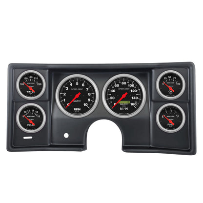 Autometer Sport-Comp Direct Fit Dash Kit 78-81 Malibu / El Camino / Montecarlo (2 x 5in/4 x 2-5/8in)