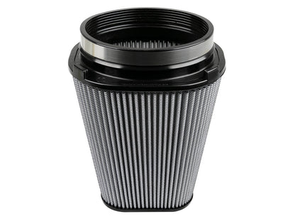 aFe Magnum FORCE Intake Rplcmnt Air Filter(7-1/2x5-1/2)IN F x (9x7)IN B x (5-3/4x3-3/4)IN T x 10IN H