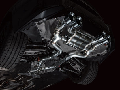 AWE Tuning 23-24 BMW G87 M2 SwitchPath Edition Exhaust - Chrome Silver Tips