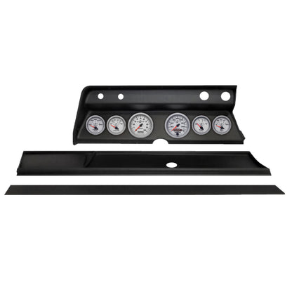 Autometer Ultra-Lite II Direct Fit Dash Kit 1966 Chevy Chevelle (2 x 3-3/8in. / 4 x 2-1/16in.)