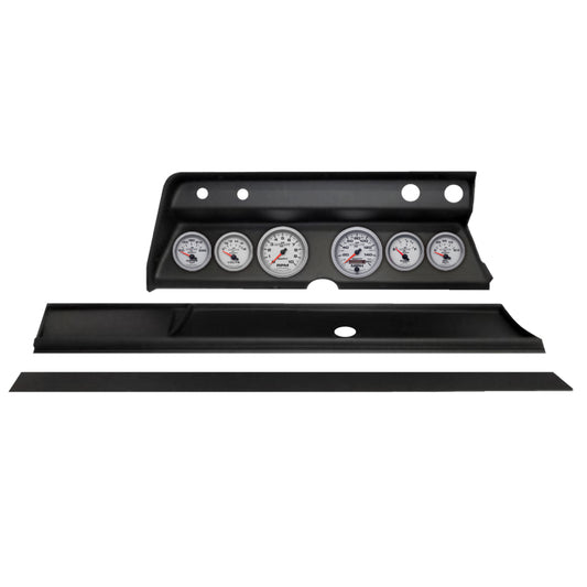 Autometer Ultra-Lite II Direct Fit Dash Kit 1967 Chevy Chevelle (2 x 3-3/8in. / 4 x 2-1/16in.)