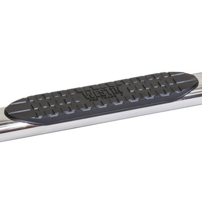 Westin 07-13 Chevy Silv 1500 Extended Cab (8 ft Bed) PRO TRAXX 5 WTW Oval Nerf Step Bars - SS