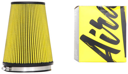 Airaid Universal Air Filter - Cone 6in Flange x 7-1/4in B x 5in T x 9in H - Synthamax