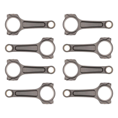 Manley SBC .025in Longer LS/LT1 6.125in Pro Series I Beam Conn Rod 7/16in ARP 2000 - Set of 8