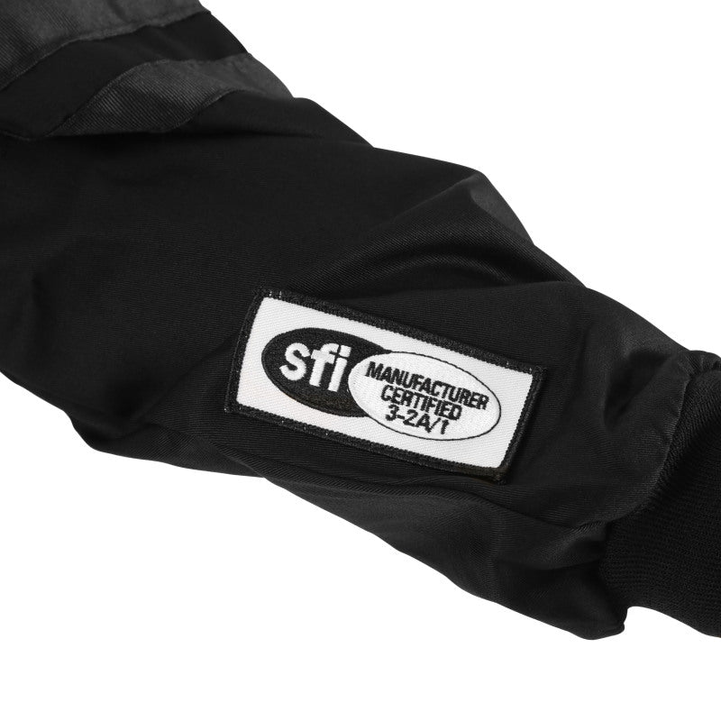 RaceQuip Black SFI-1 1-L Jacket - Small