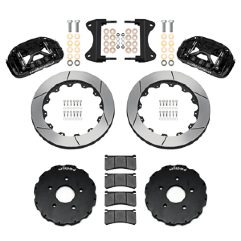 Wilwood 14-19 Chevrolet Corvette C7 Forged XRS6R Front BBK - 13.06 Rotor - Black