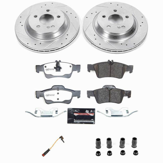 Power Stop 03-06 Mercedes-Benz S430 Rear Z26 Truck & Tow Brake Kit