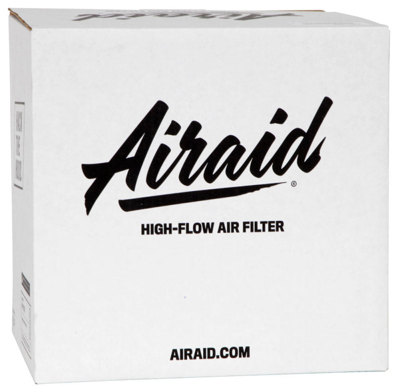 Airaid Universal Air Filter - Cone 6in Flange x 10-3/4x7-3/4in B x 4in T x 9in H - Synthaflow