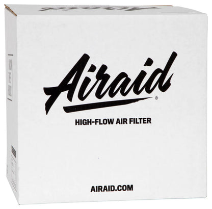 Airaid Universal Air Filter - Cone 6in Flange x 10-3/4x7-3/4in B x 4in T x 9in H - Synthaflow