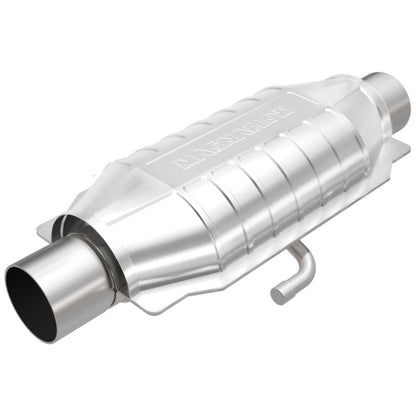 MagnaFlow Universal Catalytic Converter 2.5in ID Inlet/Outlet Center/Center Oval Rear